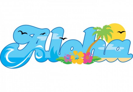 aloha hawaii vector 