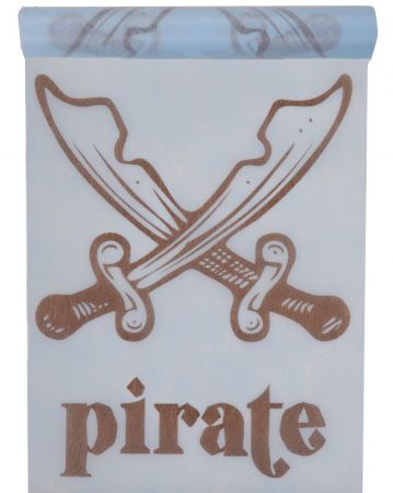 chemin de table pirate bleu 5275 