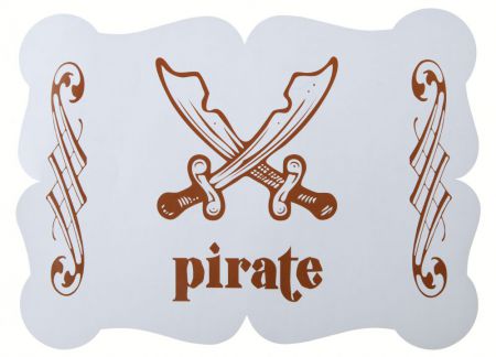 set de table pirate bleu 3964 