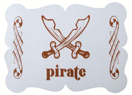 set de table pirate bleu 3964 