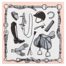 serviette papier equitation 