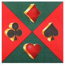 serviette papier casino 
