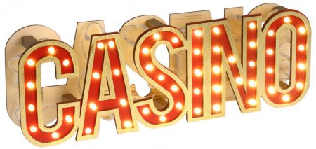 lettres casino lumineuses 