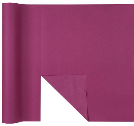 chemin de table rainbow 3 en 1 predecoupe aubergine 