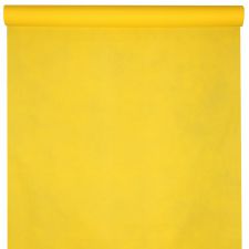 nappe rainbow airlaid 10m jaune 