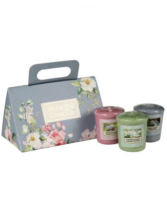 ss20 garden 3 votives giftset yankee candle 