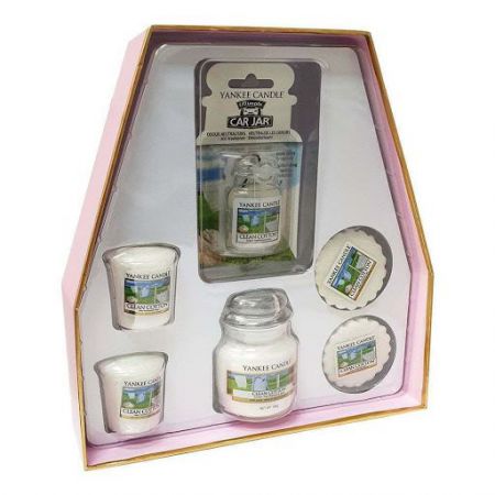 1613572 fragrance yankee candle coffret clean cotton 