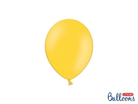 ballon jaune pastel resistant 