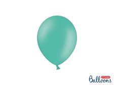 ballon bleu vert pastel resistant dam 12cm 100 pieces 