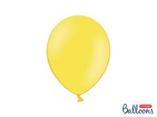 ballon jaune citron pastel 