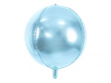 ballon aluminium bleu ciel 