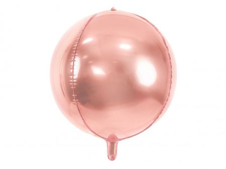 ballon aluminium rose gold 