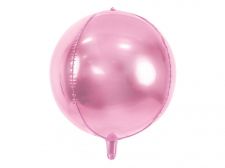 ballon aluminium rose clair 
