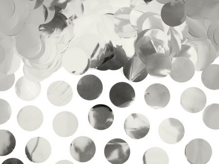 confettis argentes 