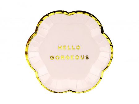 assiettes yummy rose clair 