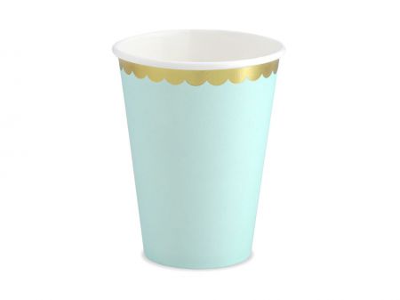gobelets pastel menthe 220ml 