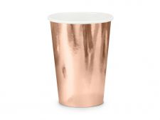 gobelets rose gold 220ml 