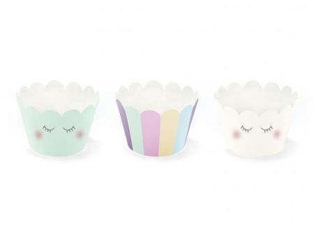 emballage decoration cupcake licorne 