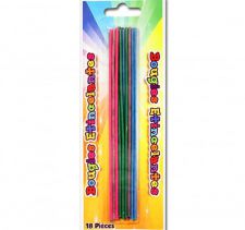 bougies etincellantes multicolore 