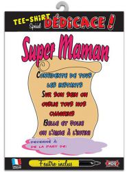 t shirt super maman 