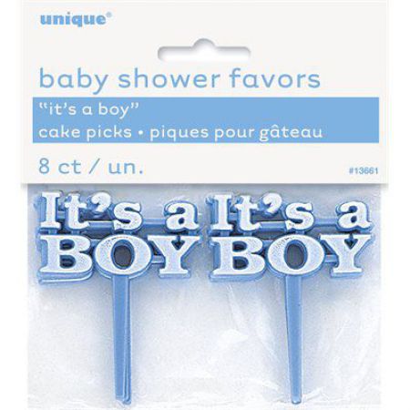 pique pour gateau its a boy 