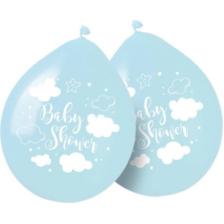 65355 ballon baby shower bleu 