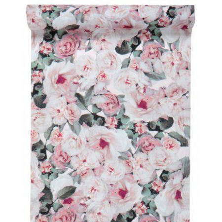 chemin de table fleurs bucolique 