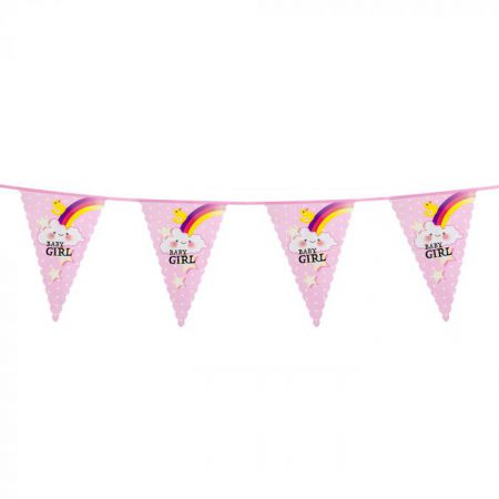 guirlande de fanions pe baby girl 532008 