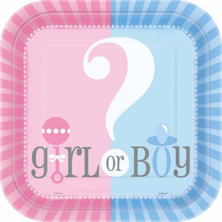 assiette boy or girl 