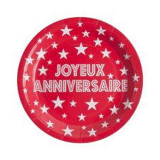 Deco Anniversaire Pas Cher Vaisselle Jetable Etoile 1