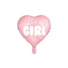 ballon coeur its a girl 