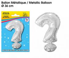 ballon metallique interrogation 