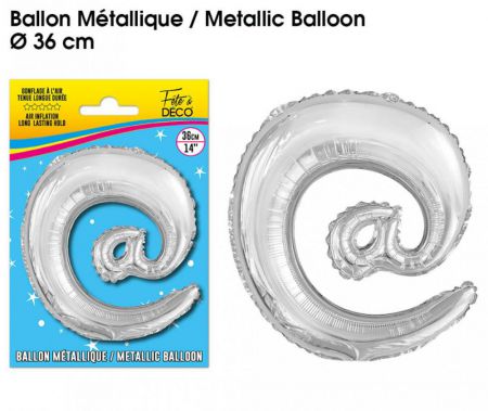 ballon metallique arobase 