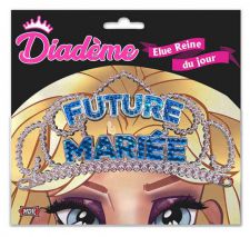 diademe future mariee bleu 