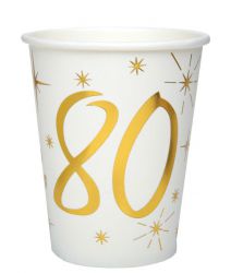 gobelet des ages or 80 ans 