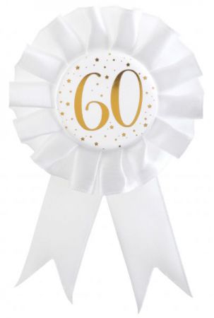 cocarde des ages or 60 ans 