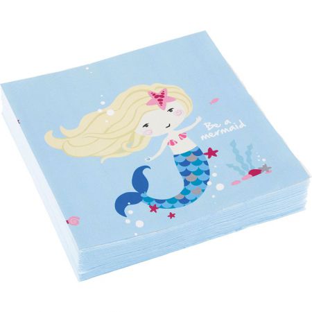 serviettes papier etre une sirene 