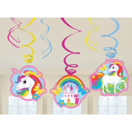 spirales decoratives licorne 