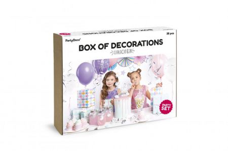 box of decoration licorne 