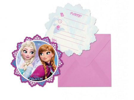 invitation reine des neiges 