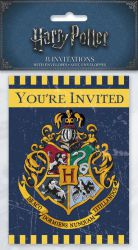 carte invitation harry potter 