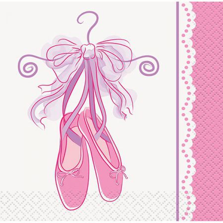 serviettes ballerine modele 