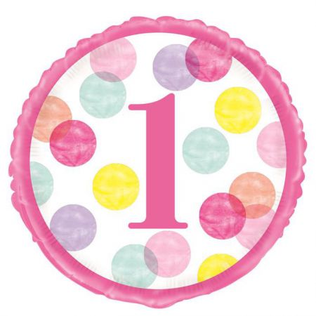 ballon metal helium 1 fuchsia 