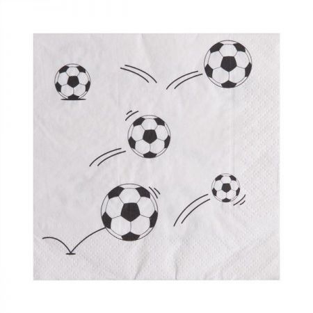 serviette 3 plis football 