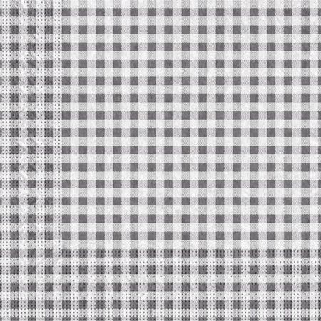serviettes vichy gris les 40 pieces 2 plis anniversaire communion mariage fete feudartifice cotillons 