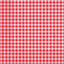 serviettes vichy rouge les 40 pieces 2 plis anniversaire communion mariage fete feudartifice cotillons