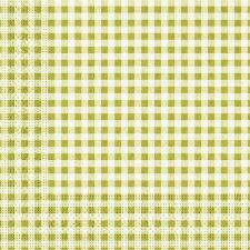 serviettes vichy vert les 40 pieces 2 plis anniversaire communion mariage fete feudartifice cotillons
