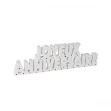 joyeux anniversaire blanc la piece anniversaire communion mariage fete feudartifice cotillons