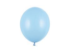 ballons 27cm bleu pastel 10 