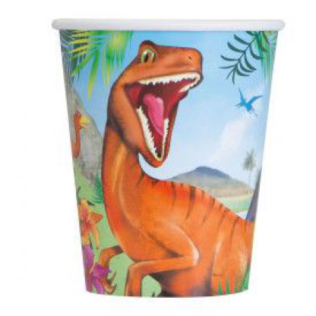 gobelets jetables dino 